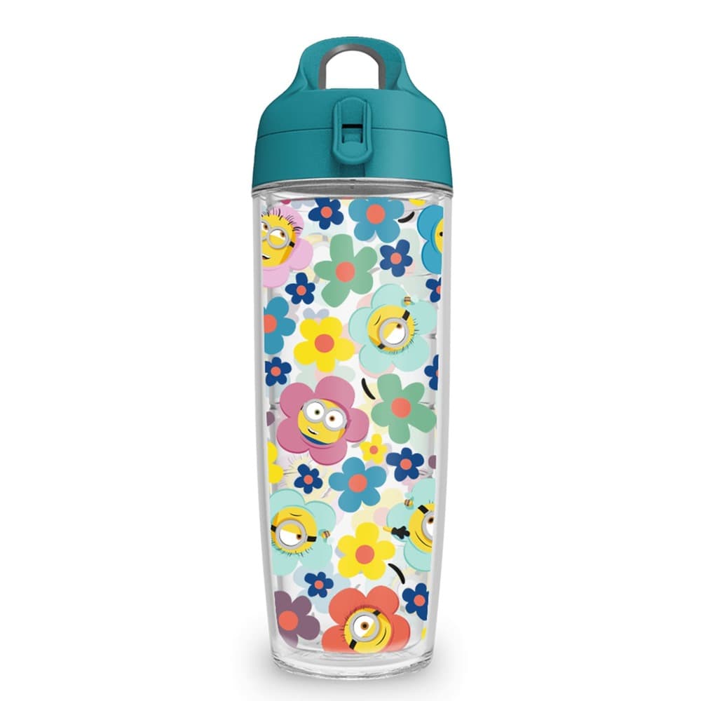 Garrafa 600ml Minions Floridos — imagem 1 de 3