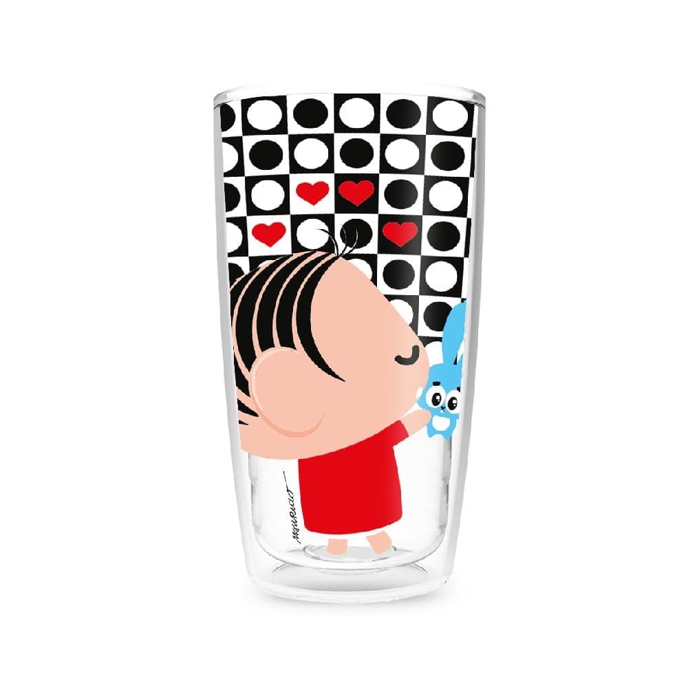 Garrafa 450ml Turma da Mônica Corações Toy — imagem 1 de 2