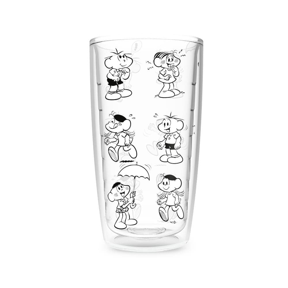 Garrafa 450ml Turma da Mônica Fila Retrô — imagem 1 de 2