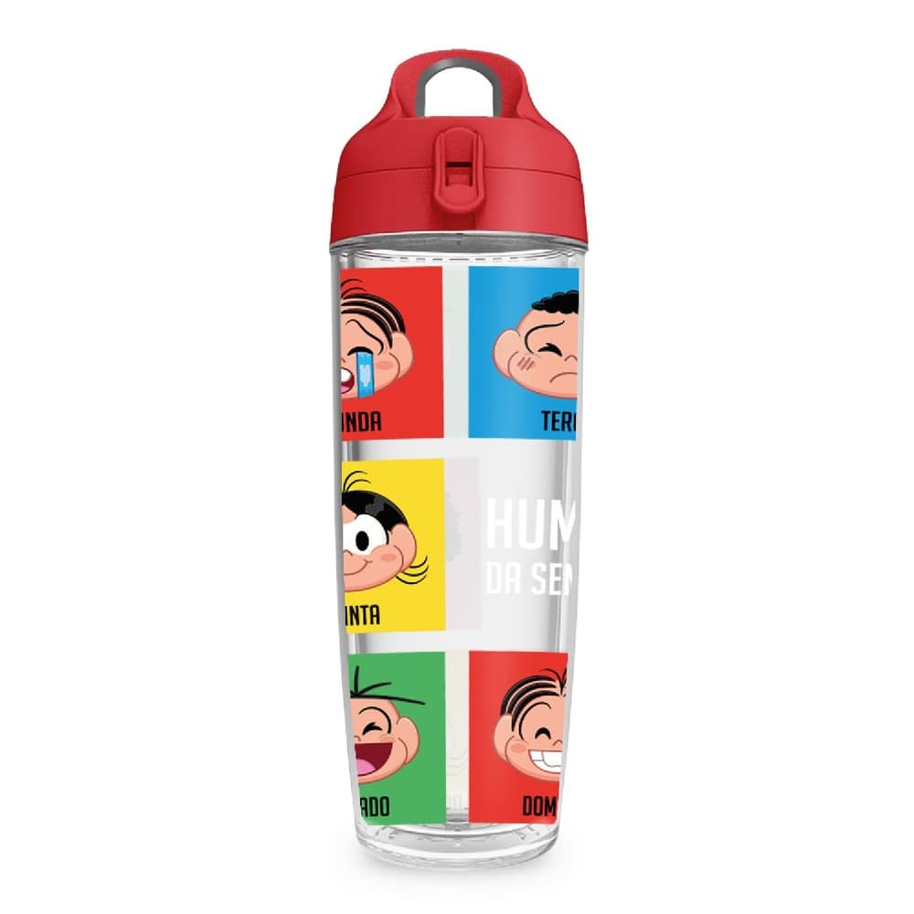 Garrafa 600ml Turma da Mônica Humor da Semana — imagem 1 de 2