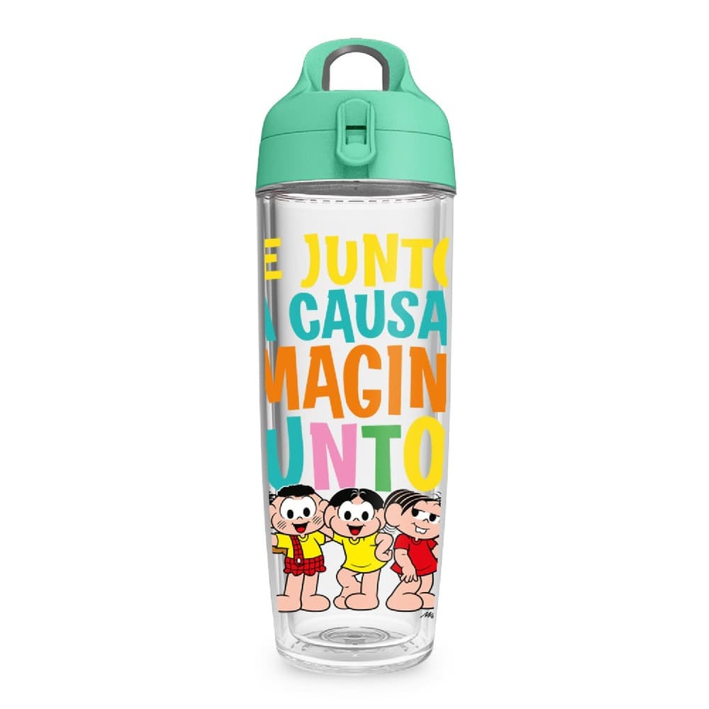 Garrafa 600ml Turma da Mônica Imagina Juntos — imagem 1 de 3