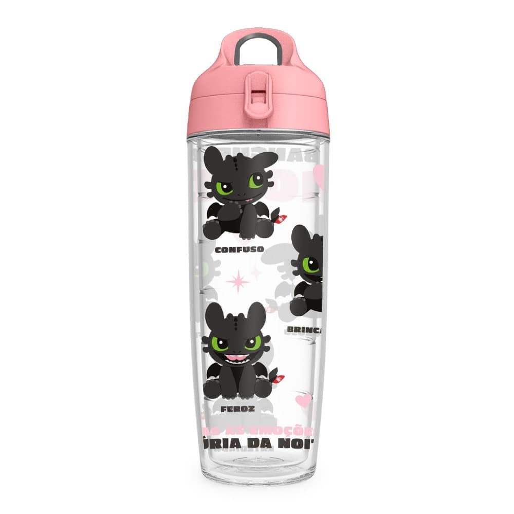 Garrafa 600ml Como Treinar o Seu Dragão Banguela Mood — imagem 1 de 3