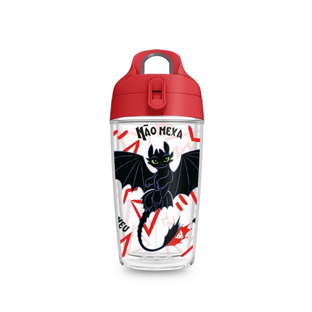 Garrafa Fit 360ml Como Treinar o Seu Dragão Meu Dragão — imagem 1 de 2