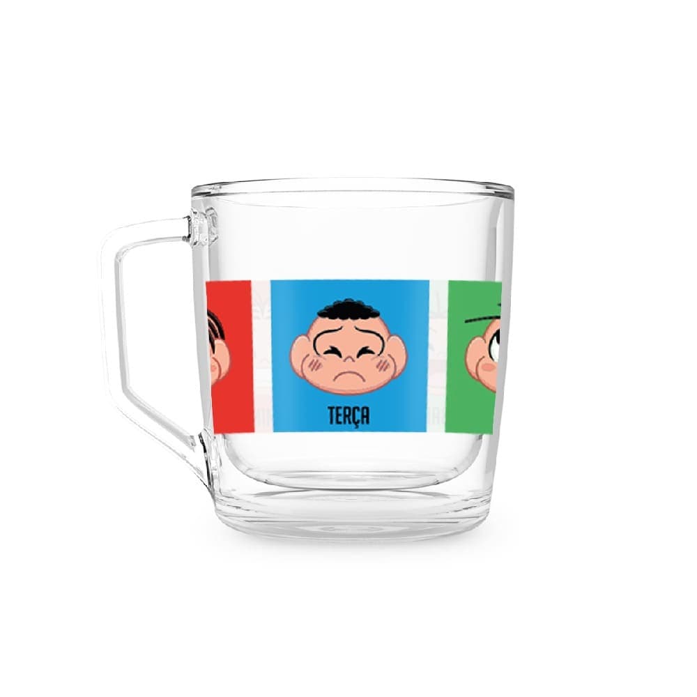 Xícara 250ml Turma da Mônica Humor da Semana