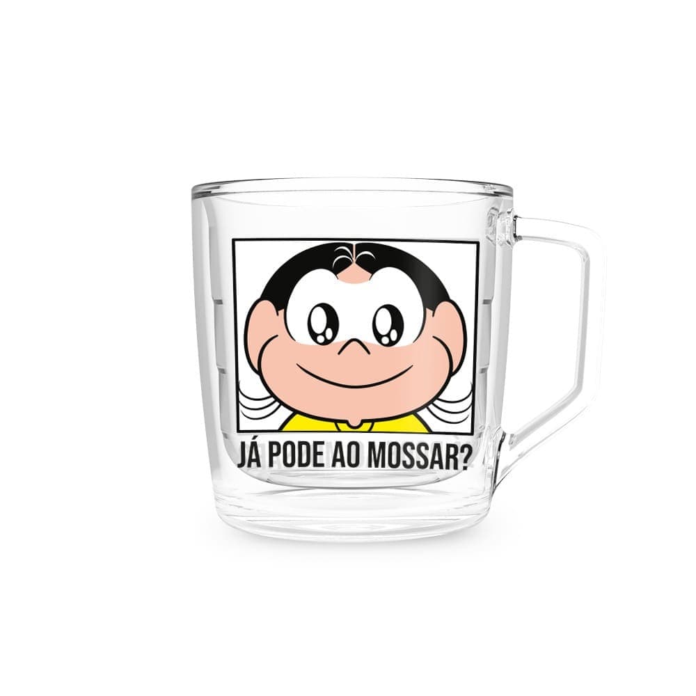 Xícara 250ml Turma da Mônica Já Pode Ao Mossar