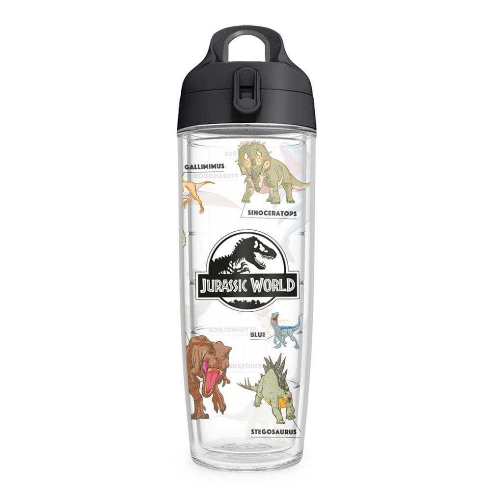 Garrafa 600ml Jurassic World Dinopedia — imagem 1 de 3