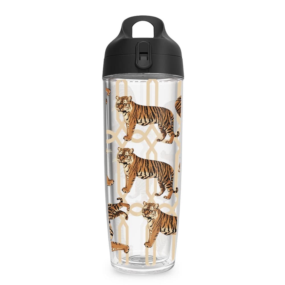 Garrafa 600ml Padrão de Tigre — imagem 1 de 2