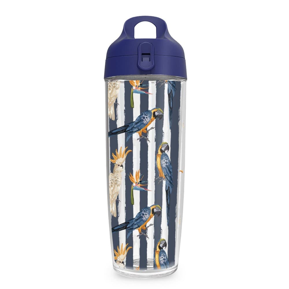 Garrafa 600ml Padrão de Pássaros