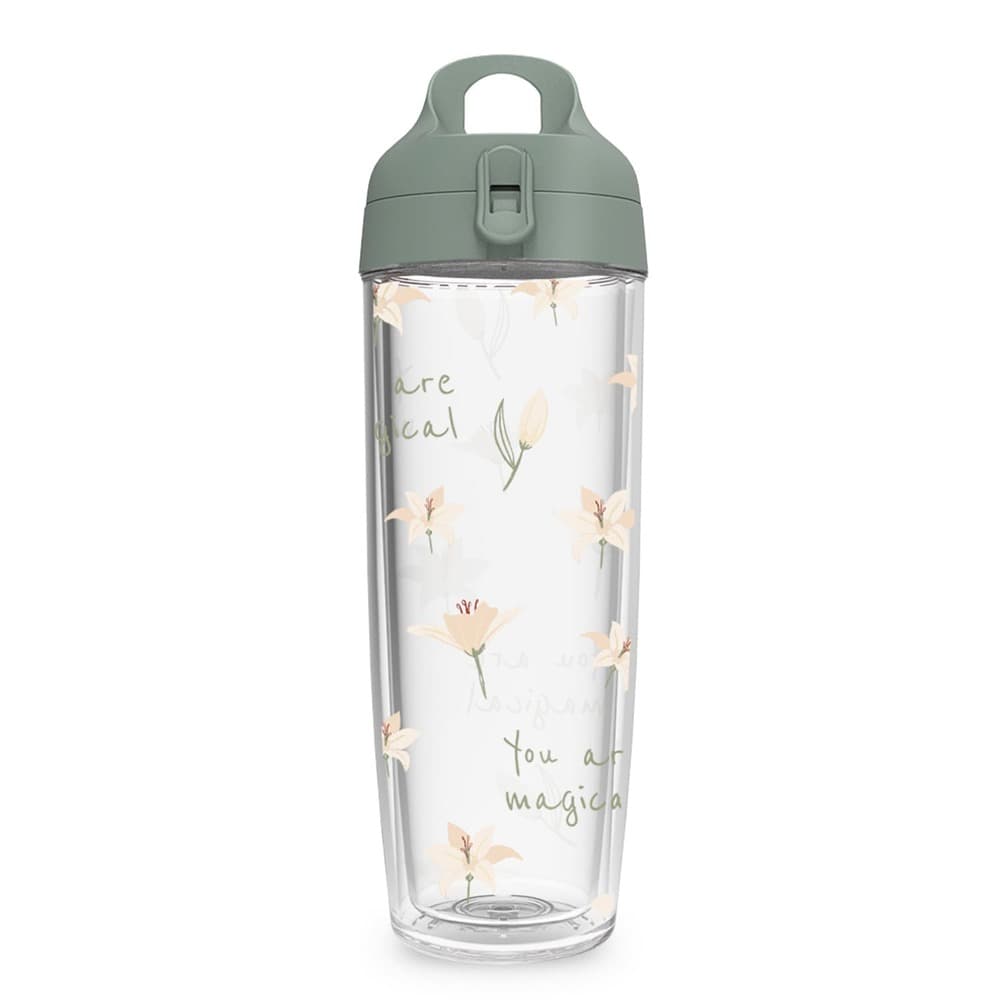 Garrafa 600ml Flores Magical