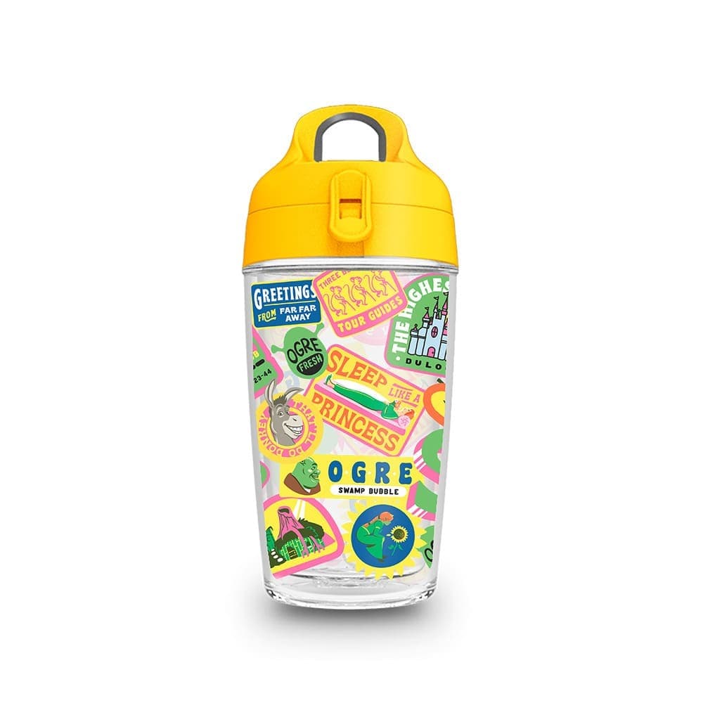 Garrafa Fit 360ml Shrek Stickers — imagem 1 de 3