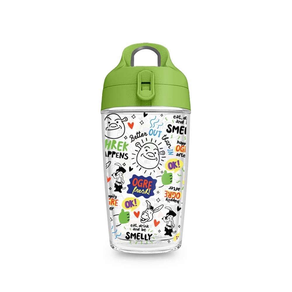 Garrafa Fit 360ml Shrek Doodles — imagem 1 de 3