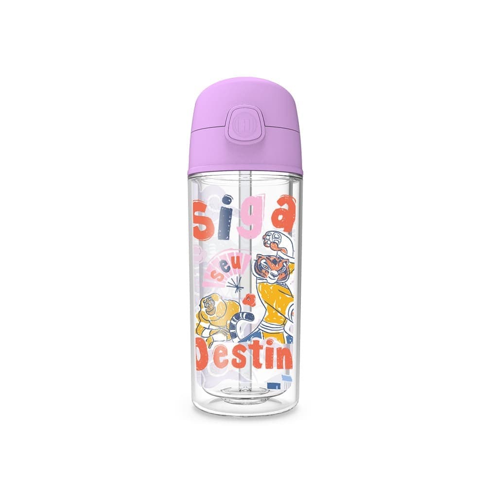 Garrafa Pop 270ml Kung Fu Panda Siga Seu Destino — imagem 1 de 2
