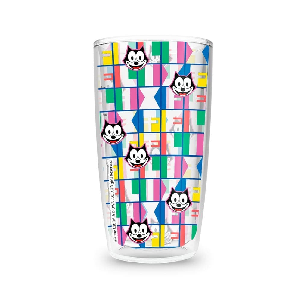 Garrafa 450ml Gato Félix Cores e Rostinhos — imagem 1 de 2