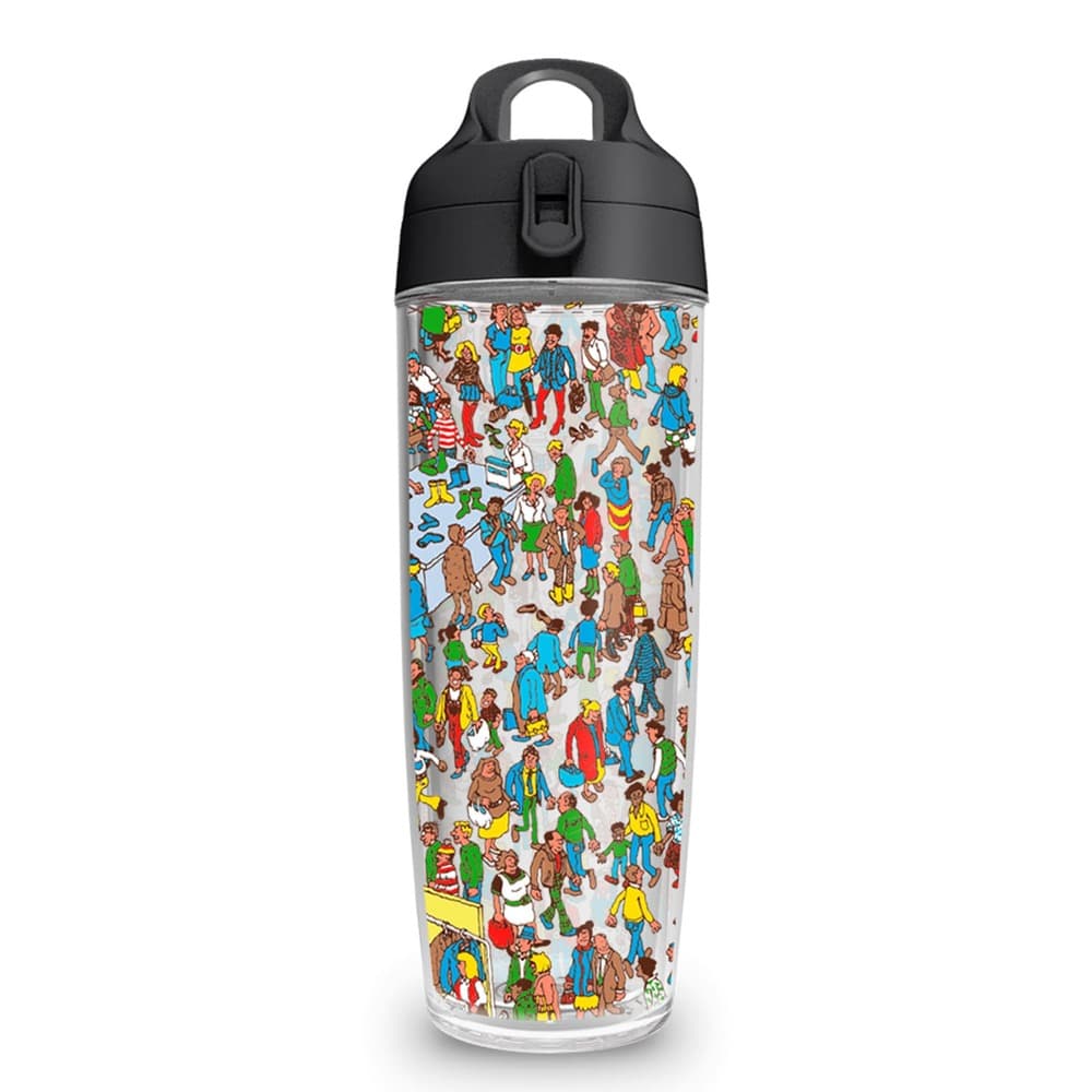 Garrafa 600ml Onde Está o Wally? Na Multidão — imagem 1 de 2