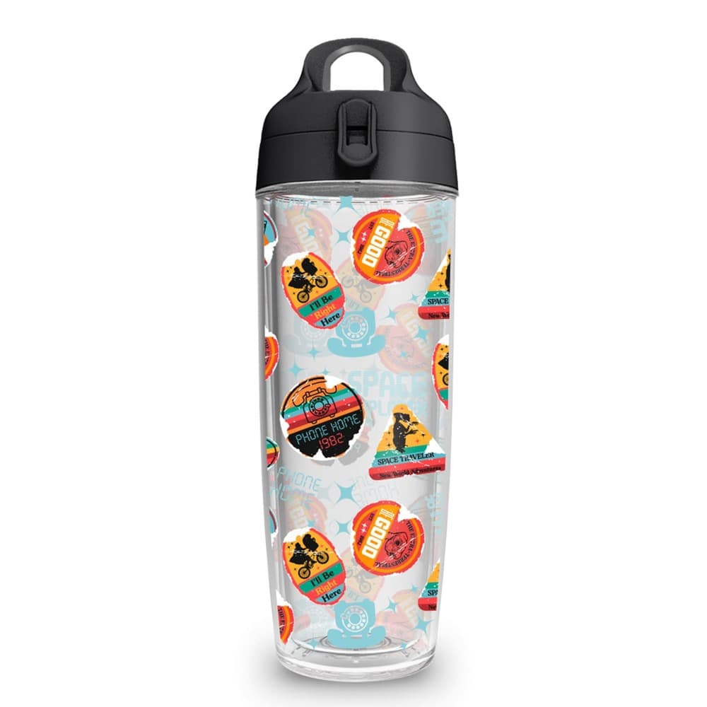 Garrafa 600ml E.T. Adesivos e Azul — imagem 1 de 3