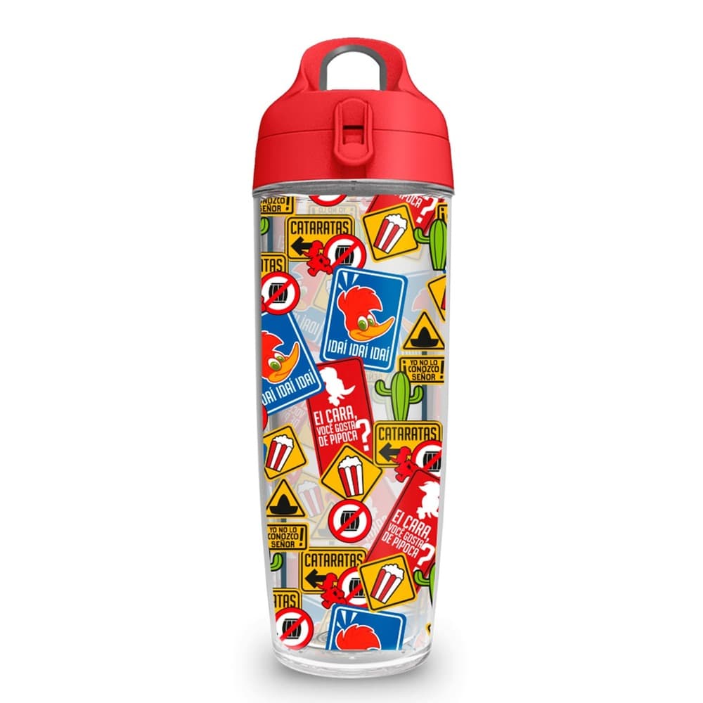 Garrafa 600ml Pica-Pau Stickers Meme — imagem 1 de 3
