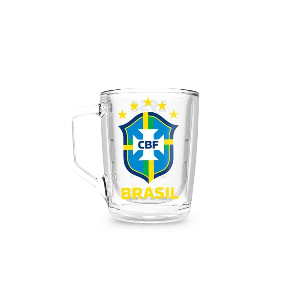 Xícara 60ml CBF Datas Históricas — imagem 1 de 2