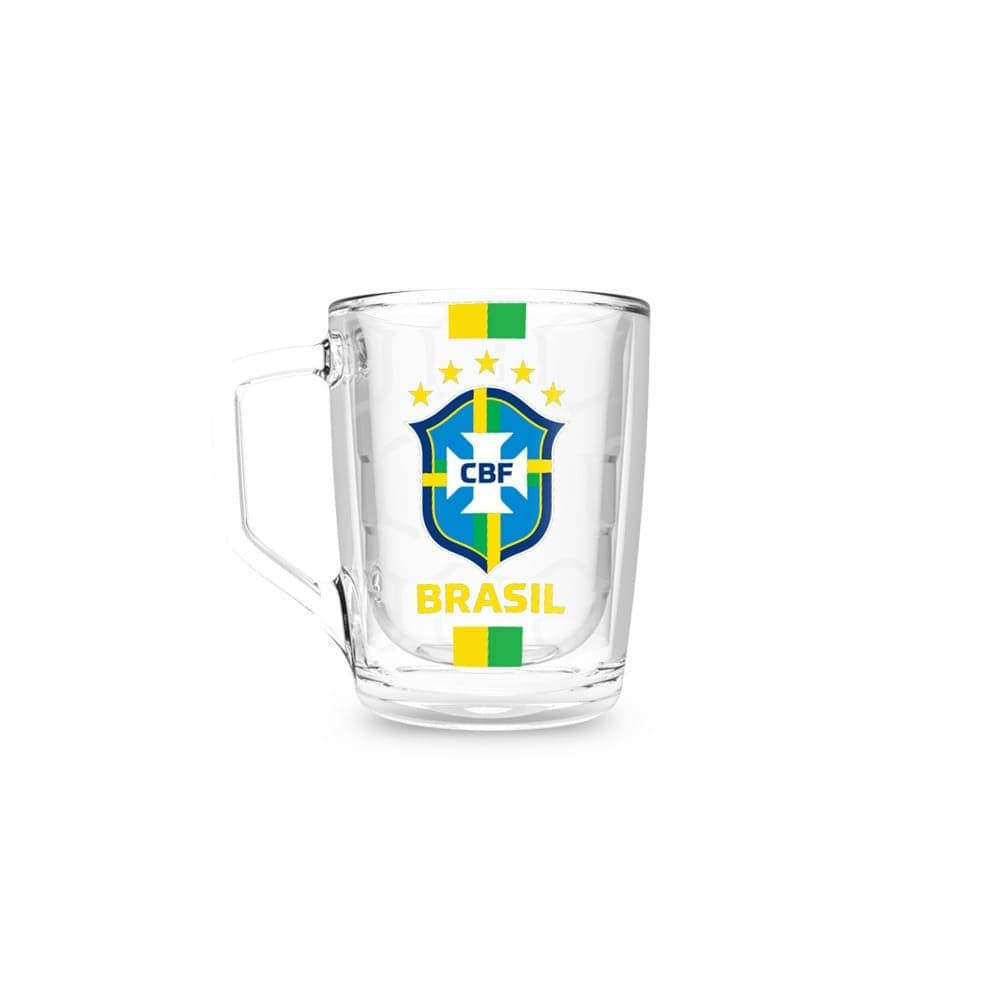 Xícara 60ml CBF Orgulho do Escudo — imagem 1 de 2