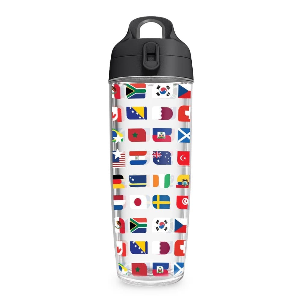 Garrafa 600ml Copa do Mundo Bandeiras 26