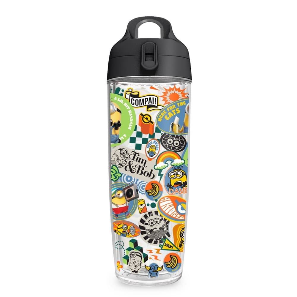 Garrafa 600ml Minions Adesivos