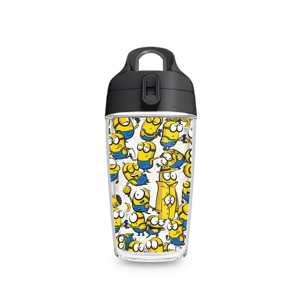 Garrafa Fit 360ml Minions Desenhados